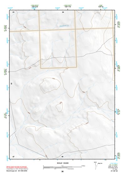 41108SE Page 36 Kinney Rim Topo Preview 1