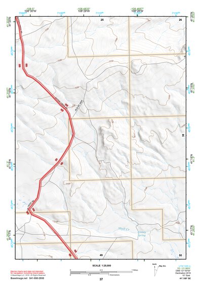 41108SE Page 37 Kinney Rim Topo Preview 1