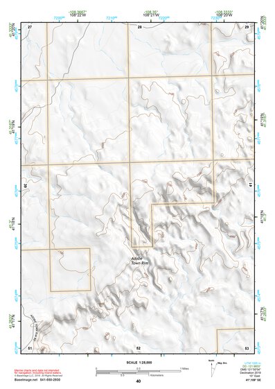 41108SE Page 40 Kinney Rim Topo Preview 1