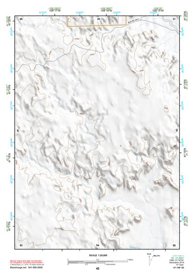 41108SE Page 42 Kinney Rim Topo Preview 1