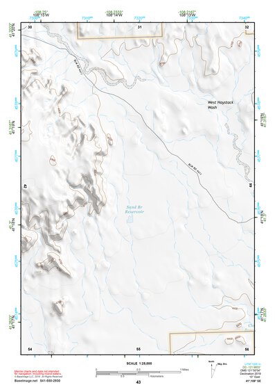 41108SE Page 43 Kinney Rim Topo Preview 1