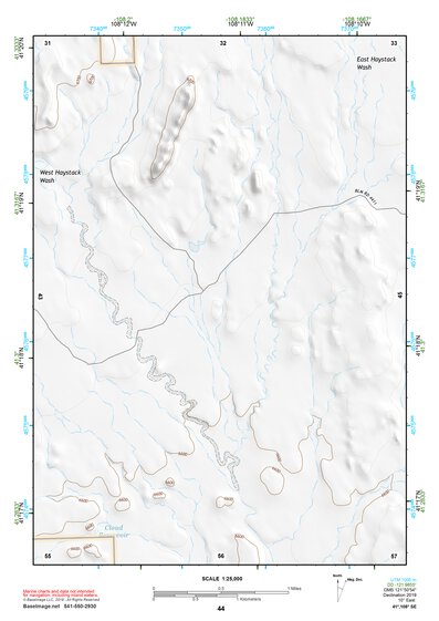 41108SE Page 44 Kinney Rim Topo Preview 1