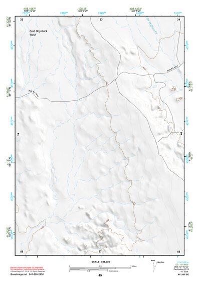 41108SE Page 45 Kinney Rim Topo Preview 1