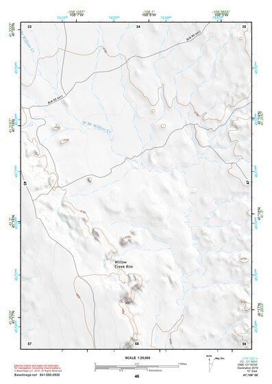41108SE Page 46 Kinney Rim Topo Preview 1