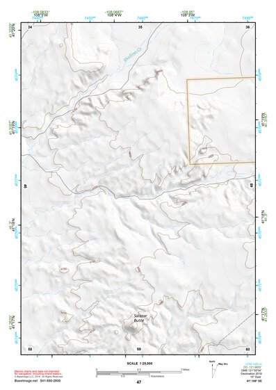 41108SE Page 47 Kinney Rim Topo Preview 1