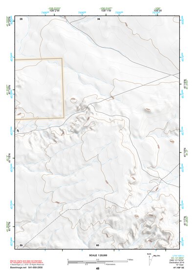 41108SE Page 48 Kinney Rim Topo Preview 1