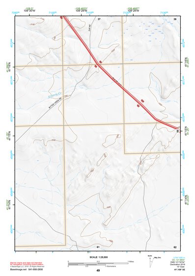 41108SE Page 49 Kinney Rim Topo Preview 1