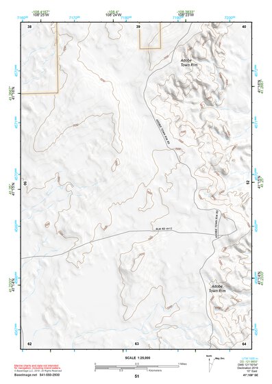 41108SE Page 51 Kinney Rim Topo Preview 1