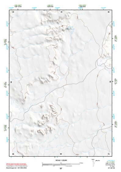 41108SE Page 57 Kinney Rim Topo Preview 1