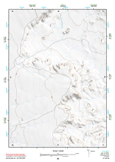 41108SE Page 58 Kinney Rim Topo Preview 1