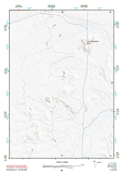 41108SE Page 61 Kinney Rim Topo Preview 1