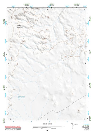 41108SE Page 64 Kinney Rim Topo Preview 1