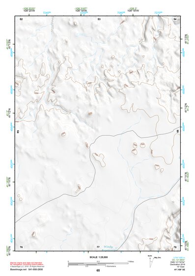41108SE Page 65 Kinney Rim Topo Preview 1