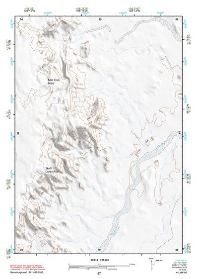 41108SE Page 67 Kinney Rim Topo Preview 1