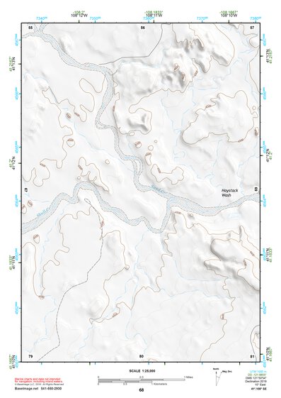 41108SE Page 68 Kinney Rim Topo Preview 1