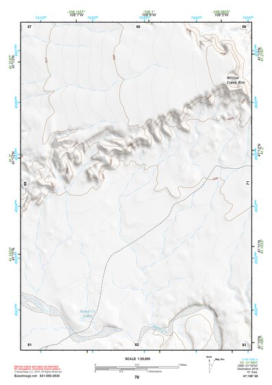 41108SE Page 70 Kinney Rim Topo Preview 1