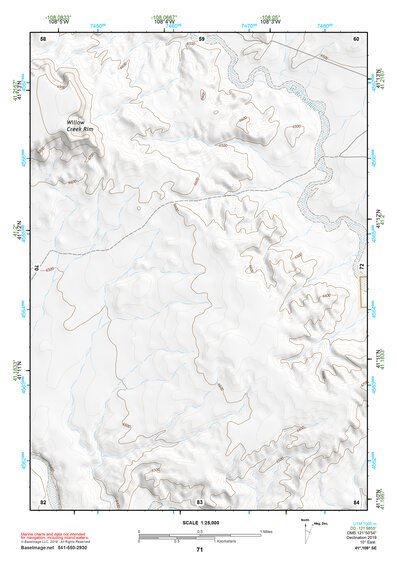 41108SE Page 71 Kinney Rim Topo Preview 1