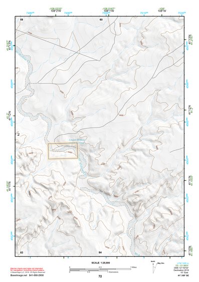 41108SE Page 72 Kinney Rim Topo Preview 1