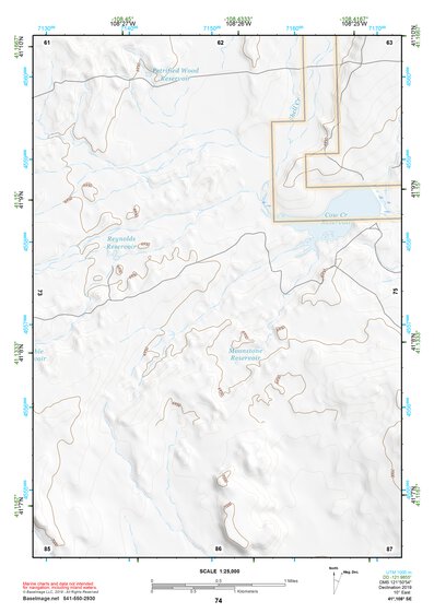 41108SE Page 74 Kinney Rim Topo Preview 1
