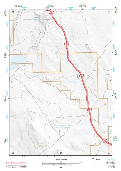 41108SE Page 75 Kinney Rim Topo Preview 1