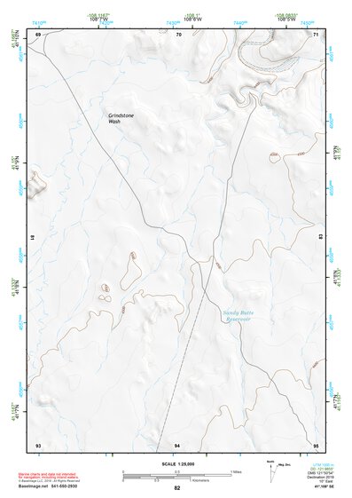 41108SE Page 82 Kinney Rim Topo Preview 1