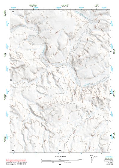 41108SE Page 84 Kinney Rim Topo Preview 1