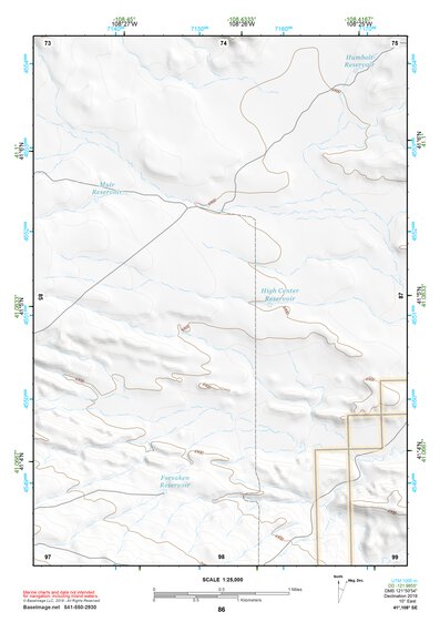 41108SE Page 86 Kinney Rim Topo Preview 1