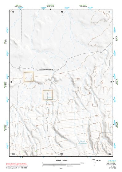 41108SE Page 91 Kinney Rim Topo Preview 1