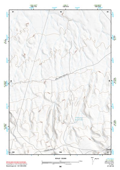 41108SE Page 94 Kinney Rim Topo Preview 1