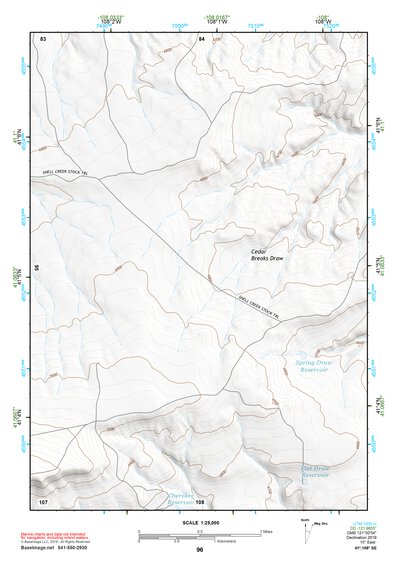 41108SE Page 96 Kinney Rim Topo Preview 1