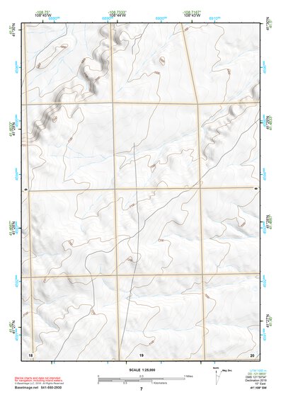 41108SW Page 7 Kinney Rim Topo Preview 1