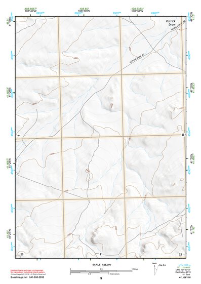 41108SW Page 9 Kinney Rim Topo Preview 1