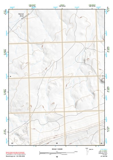 41108SW Page 10 Kinney Rim Topo Preview 1