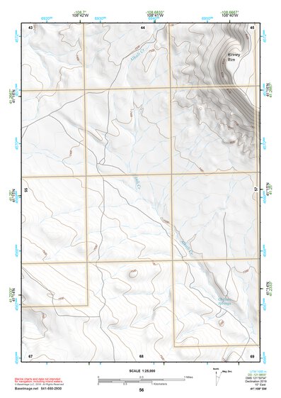 41108SW Page 56 Kinney Rim Topo Preview 1