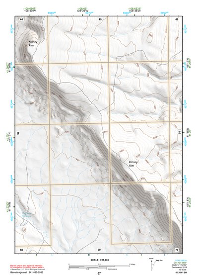 41108SW Page 57 Kinney Rim Topo Preview 1