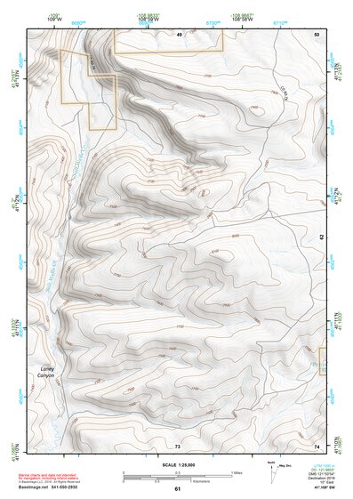 41108SW Page 61 Kinney Rim Topo Preview 1