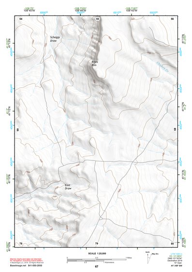 41108SW Page 67 Kinney Rim Topo Preview 1
