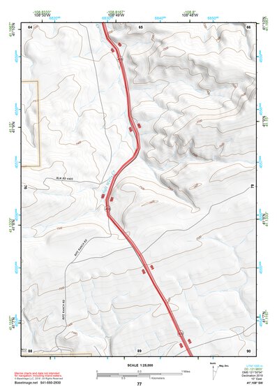 41108SW Page 77 Kinney Rim Topo Preview 1