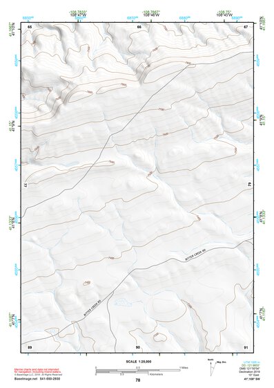 41108SW Page 78 Kinney Rim Topo Preview 1