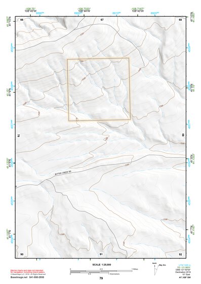 41108SW Page 79 Kinney Rim Topo Preview 1