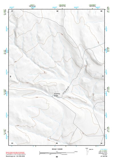 41108SW Page 80 Kinney Rim Topo Preview 1