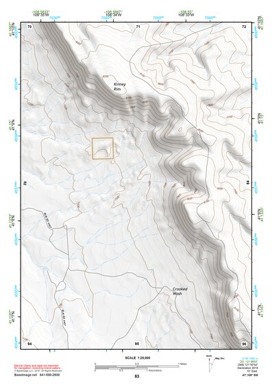 41108SW Page 83 Kinney Rim Topo Preview 1