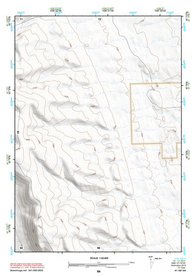 41108SW Page 84 Kinney Rim Topo Preview 1
