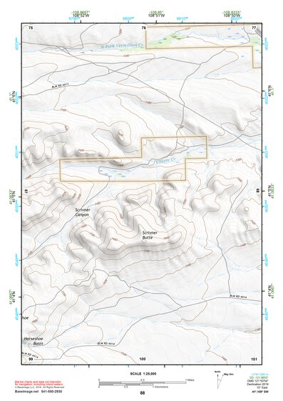 41108SW Page 88 Kinney Rim Topo Preview 1