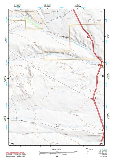 41108SW Page 89 Kinney Rim Topo Preview 1