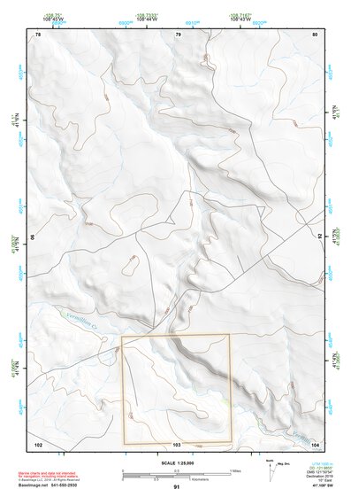 41108SW Page 91 Kinney Rim Topo Preview 1