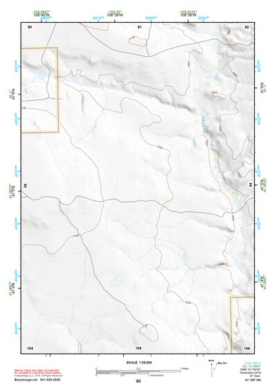 41108SW Page 93 Kinney Rim Topo Preview 1