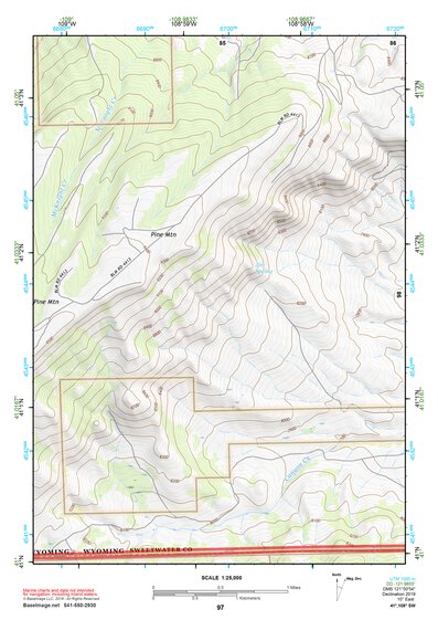 41108SW Page 97 Kinney Rim Topo Preview 1