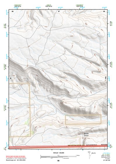 41108SW Page 99 Kinney Rim Topo Preview 1