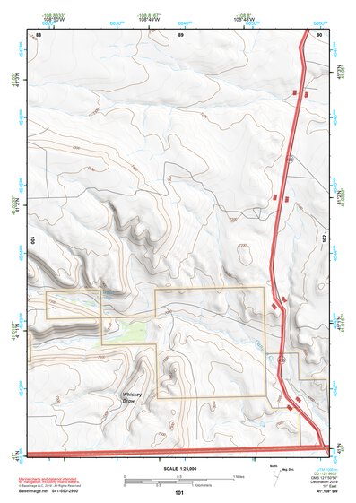 41108SW Page 101 Kinney Rim Topo Preview 1